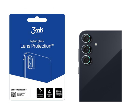 Szkło i folia ochronna 3MK Lens Protection Pro do Samsung Galaxy A55 5G black 5903108564977